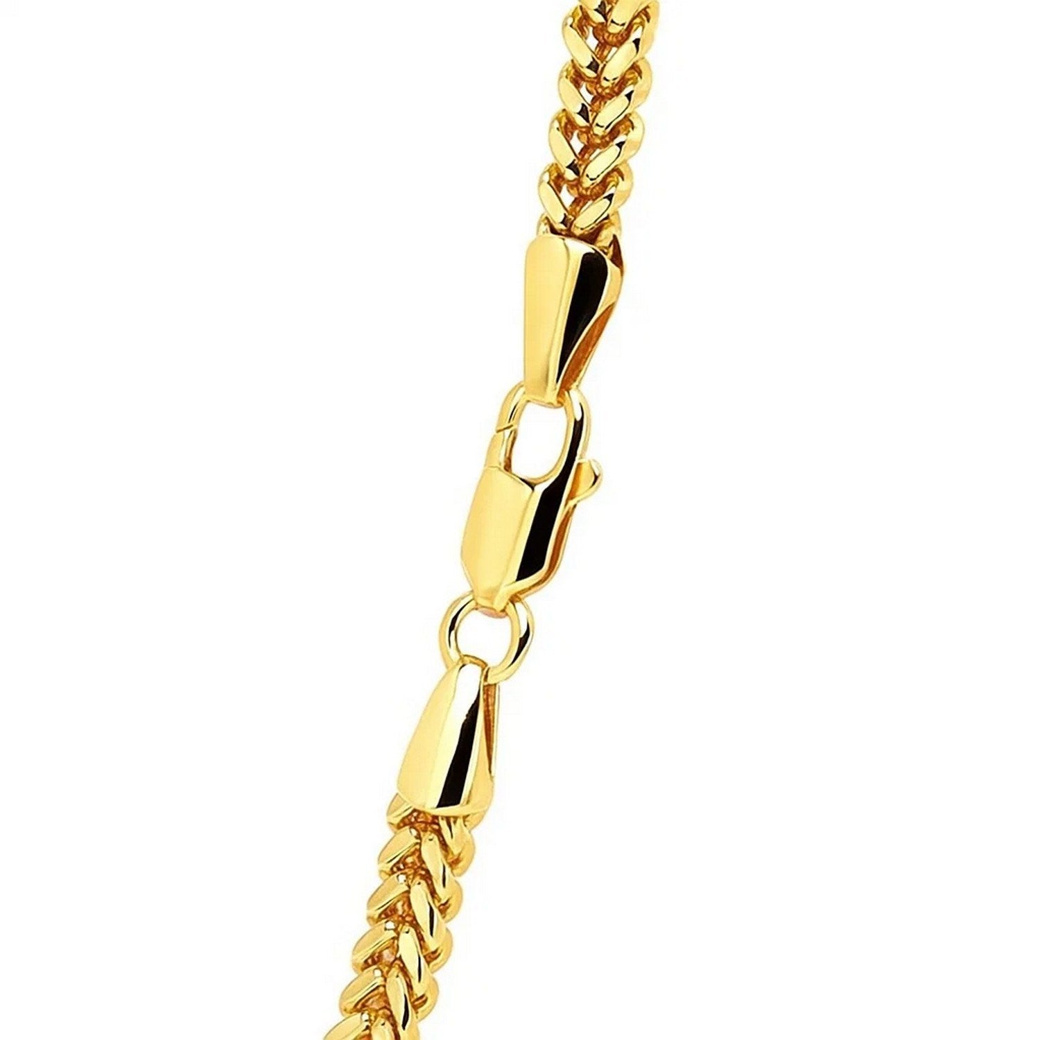 14k Yellow Gold Light Weight Wheat Chain (3.20 mm)