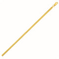 14K Yellow Gold Oval Snake Chain (3.30 mm)