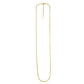 Endless Adjustable Cable Chain in 14k Yellow Gold (1.70 mm)