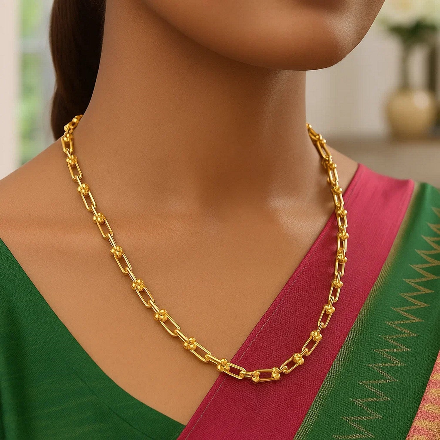 Jax Chain in 14k Yellow Gold (4.5 mm)