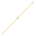 14K Yellow Gold Peridot Mirrored Chain (2.20 mm)