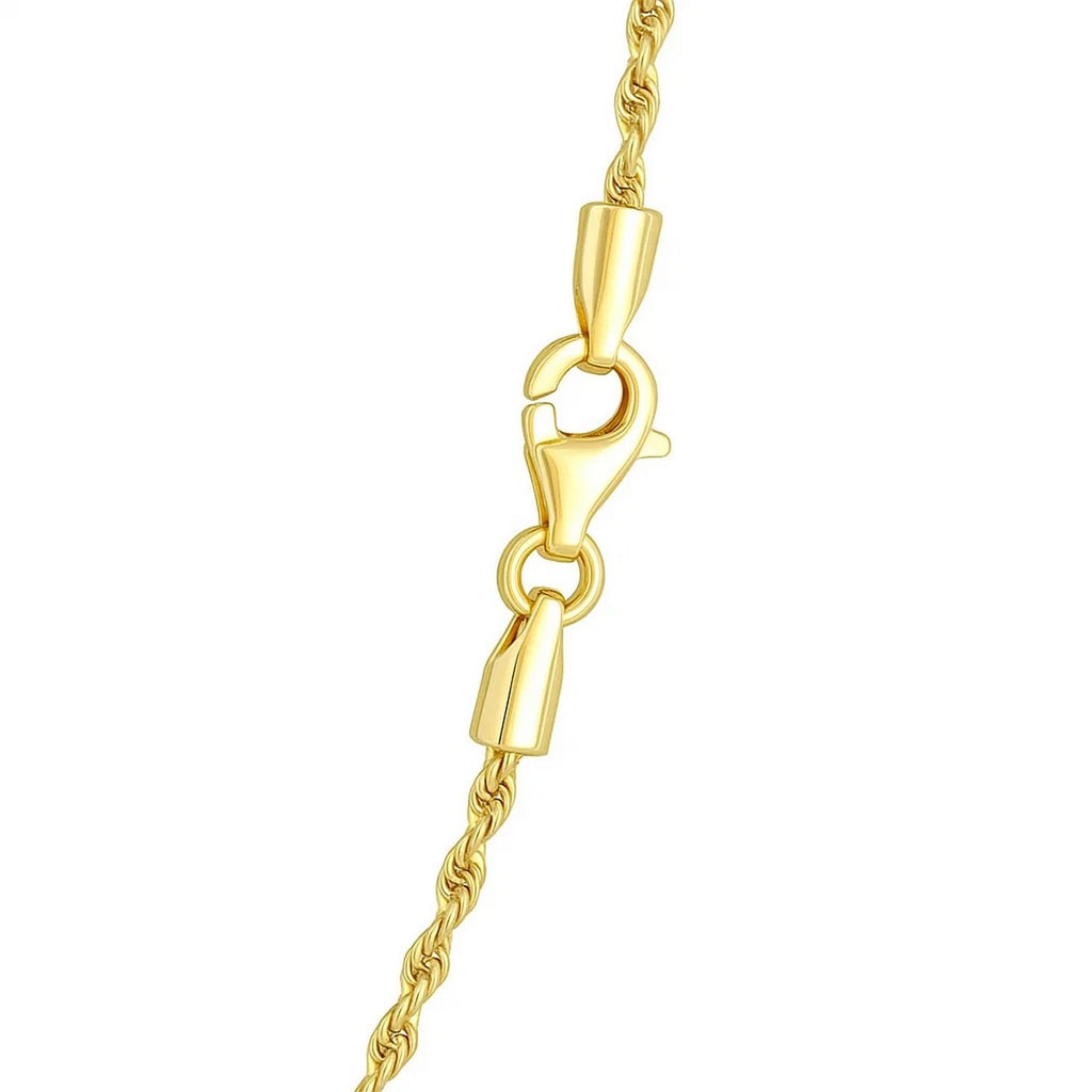 14k Yellow Gold Light Rope Chain (1.50 mm)